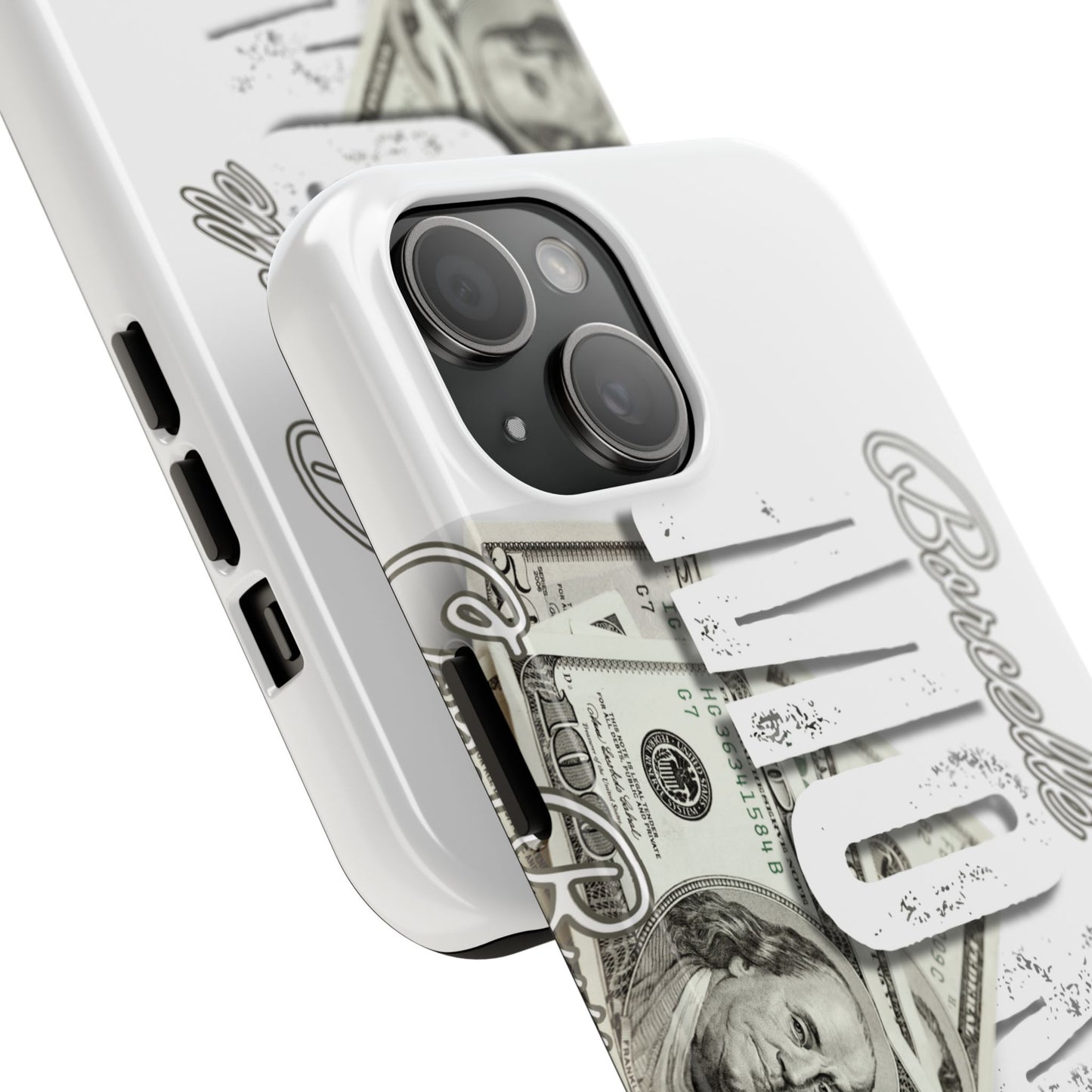 Stylish Tough Phone Case - 'Money' Design for Trendsetters